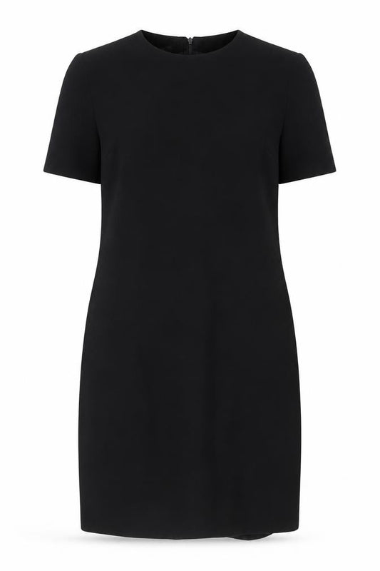 Escada Elements Women's Black Wool Sheath Dress Size 8