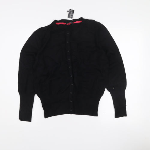 Dunnes Women’s Black Plus Size 18-20 Knit Button Cardigan