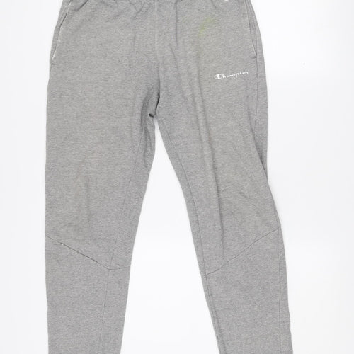 Champion Men’s Grey Medium Sweatpants Joggers Tapered Fit