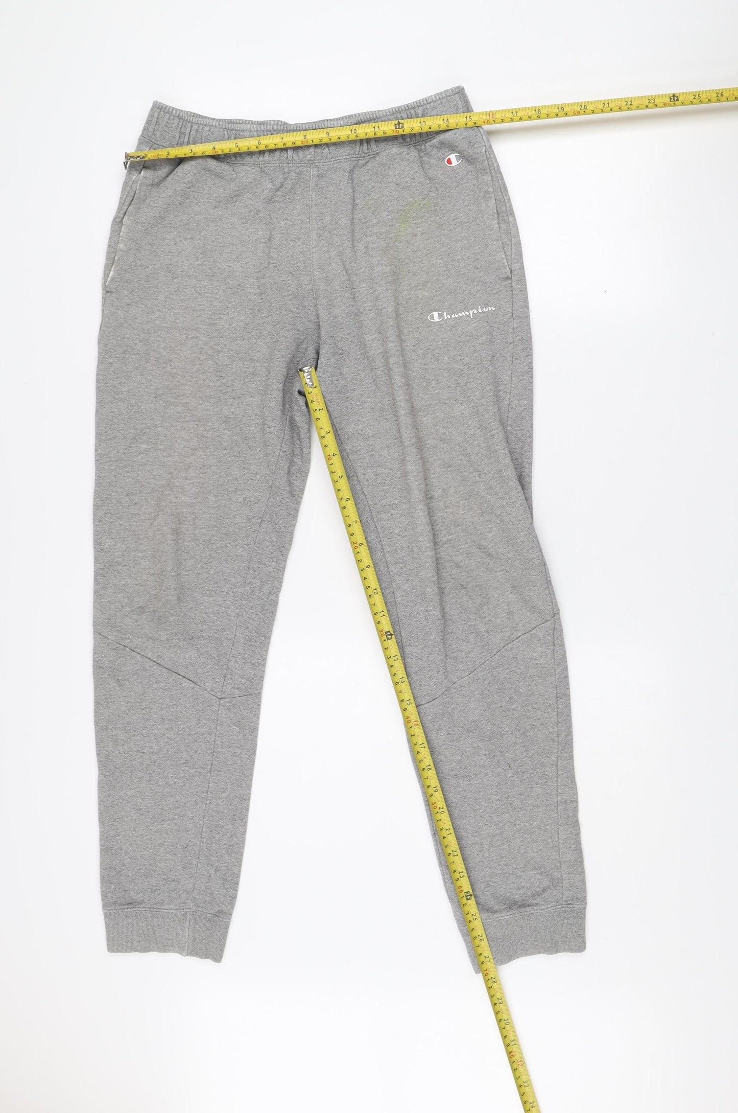 Champion Men’s Grey Medium Sweatpants Joggers Tapered Fit