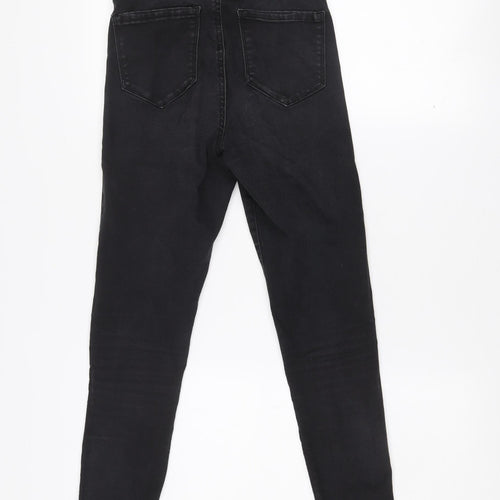 Denim & Co Womens Black Skinny Jeans Size 10 Stretch Mid Rise