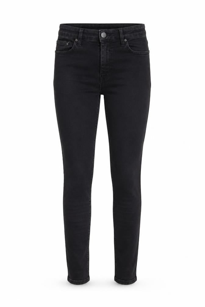 Denim & Co Womens Black Skinny Jeans Size 10 Stretch Mid Rise