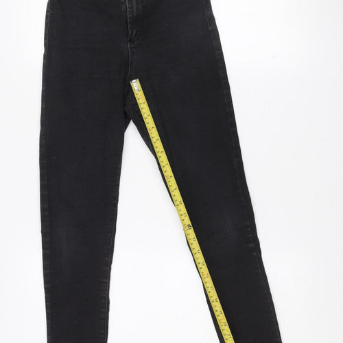 Denim & Co Womens Black Skinny Jeans Size 10 Stretch Mid Rise