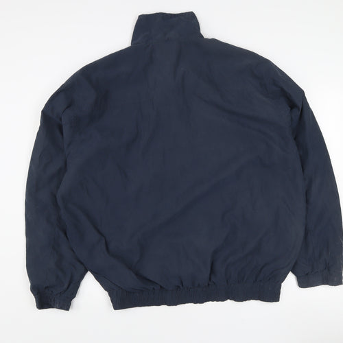 Sun & Rain Women's Blue L Lightweight 1/4 Zip Windbreaker Jacket