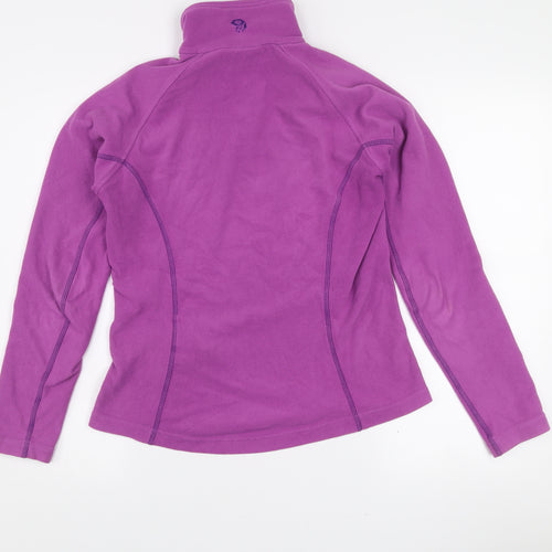 Mountain Hardwear Women's Purple Fleece Pullover 1/2 Zip Sweatshirt Size S