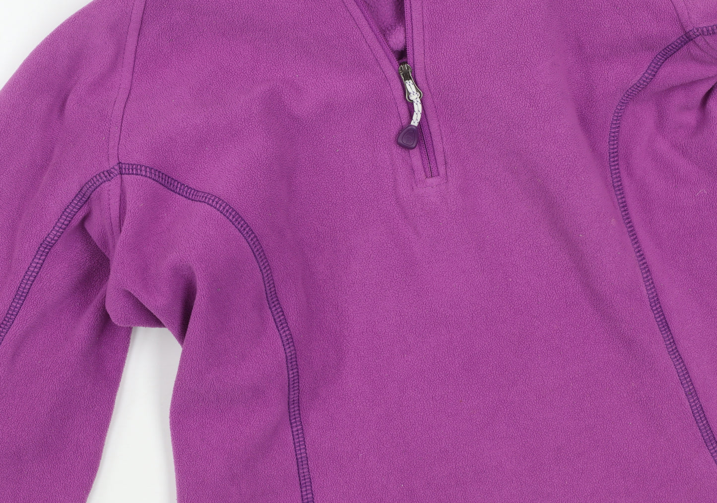 Mountain Hardwear Women's Purple Fleece Pullover 1/2 Zip Sweatshirt Size S
