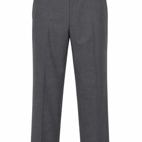 Daniel Hechter Men's Grey Wool Blend Classic Dress Trousers 36W 35L