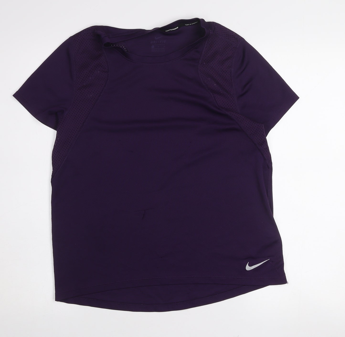 Nike Womens Purple Dri-Fit Running T-Shirt Medium