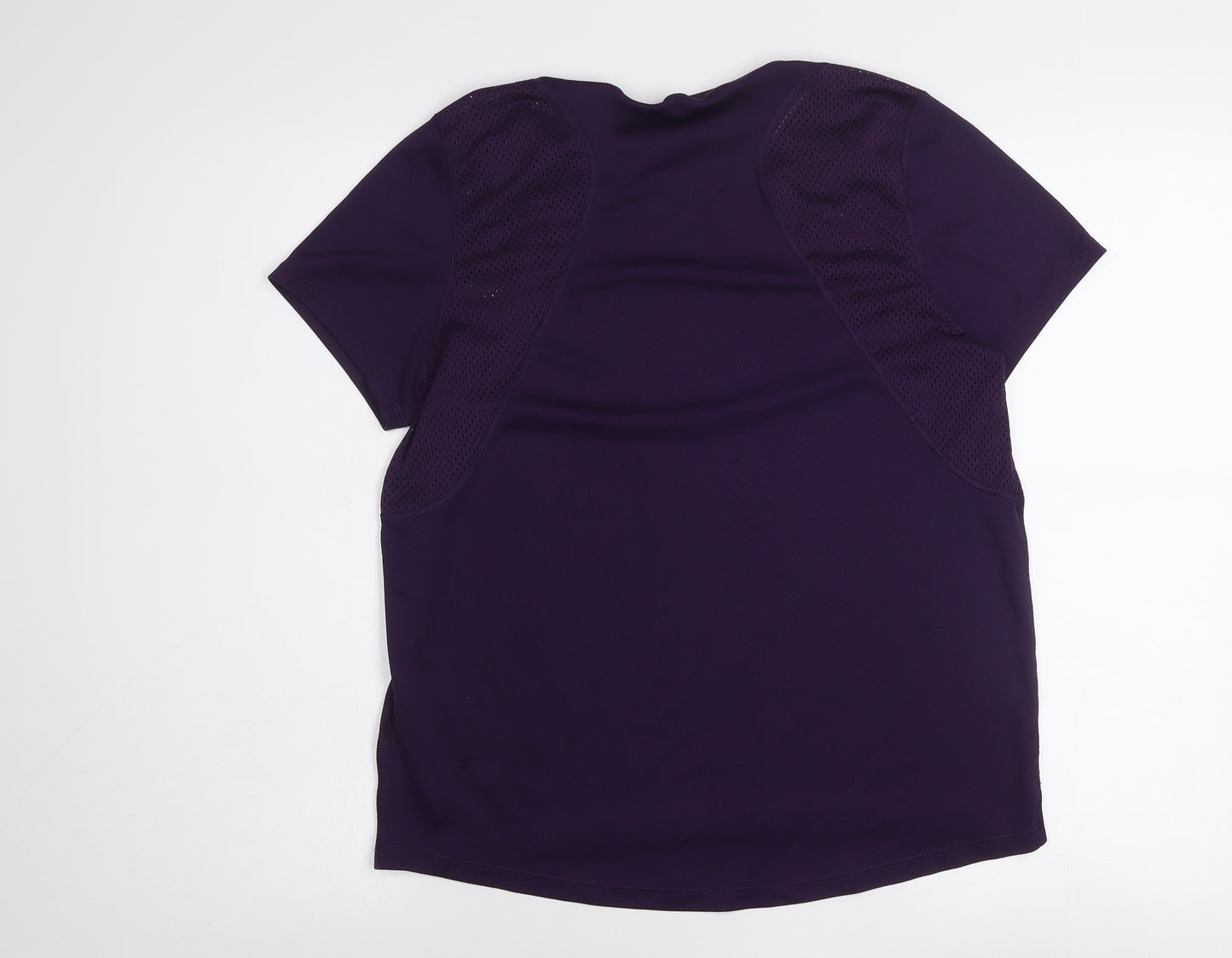 Nike Womens Purple Dri-Fit Running T-Shirt Medium