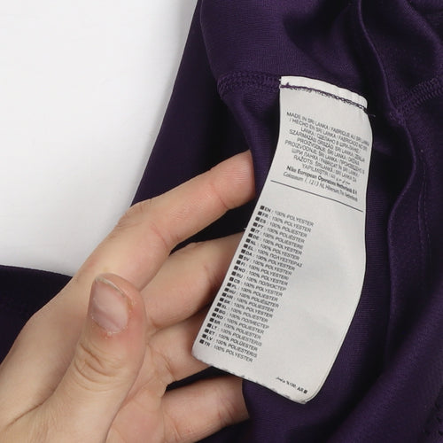 Nike Womens Purple Dri-Fit Running T-Shirt Medium