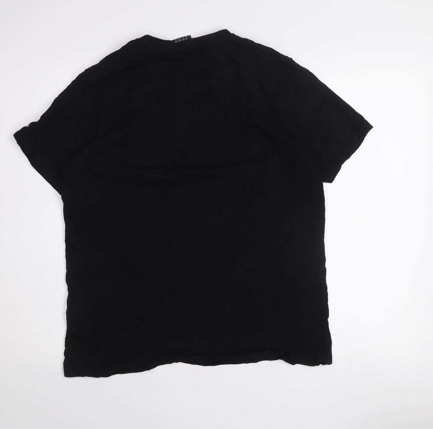 Umbro Women Black XL Basic Sports T-Shirt Short Sleeve Crew Neck