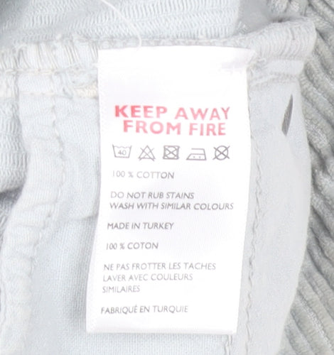 BDG Women Blue High Rise Cut-Off Corduroy Shorts Size 10