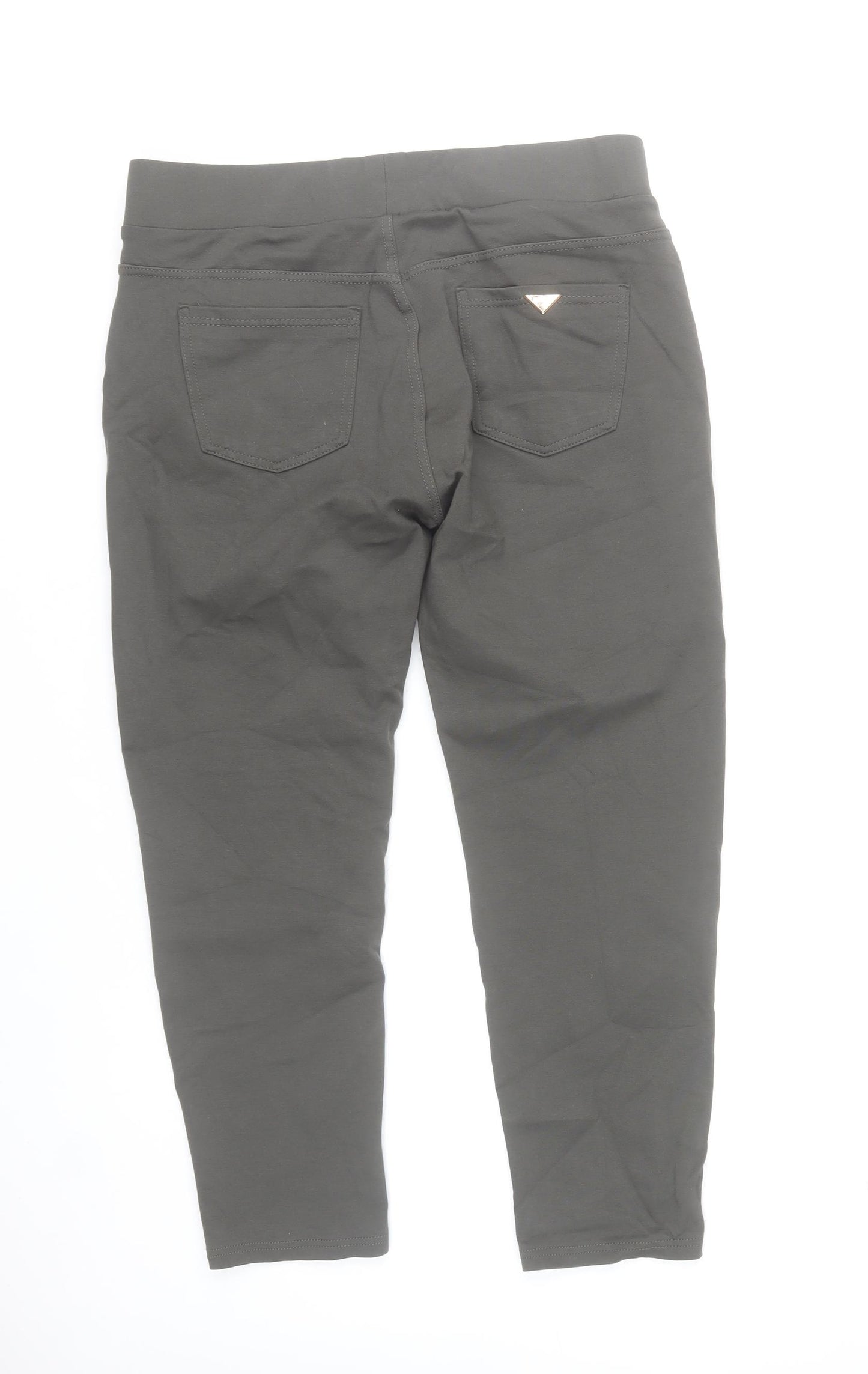 Miss Bon Women’s Grey Stretch Jegging Trousers Size 16