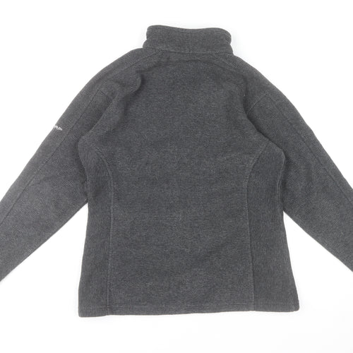 Trespass Men's Grey Full Zip Fleece Jacket Size S Outdoor Casual