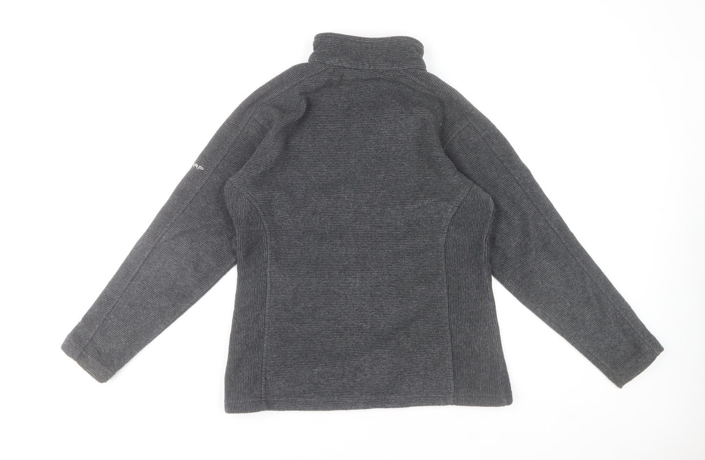 Trespass Men's Grey Full Zip Fleece Jacket Size S Outdoor Casual