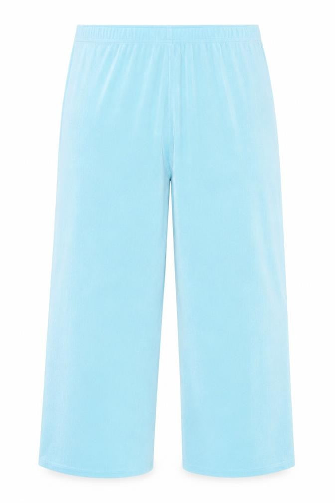 Heather Valley Women’s Blue Velour Stretch Trousers Size 20-22