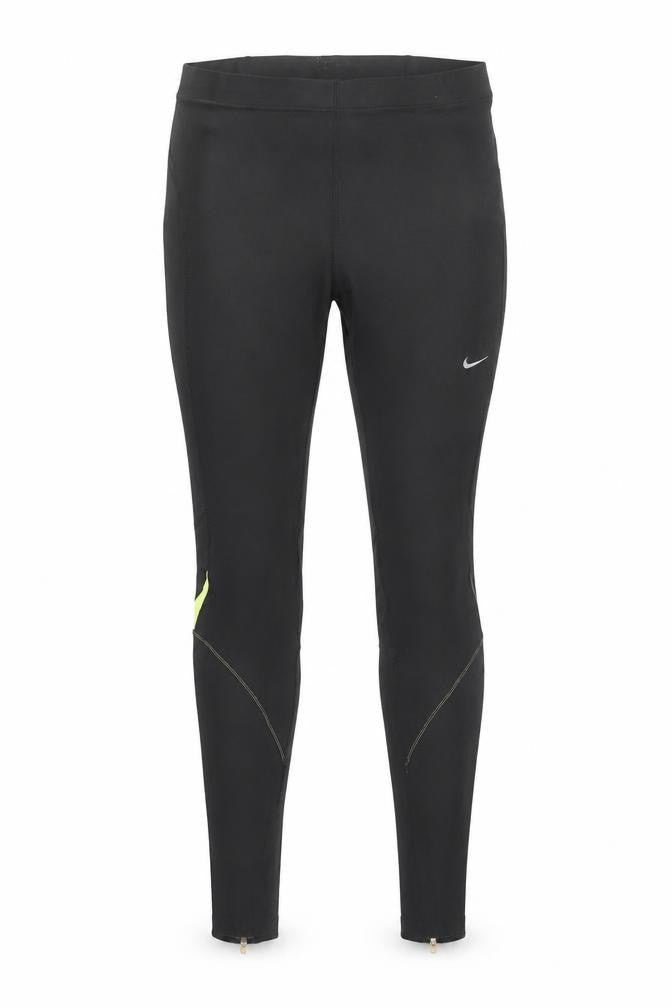 Nike Women's Black Fit Dry Running Leggings UK 12-14