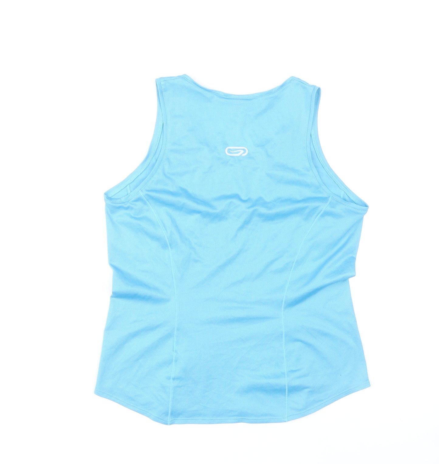 Kalenji Women's Blue V-Neck Sports Tank Top Size 12