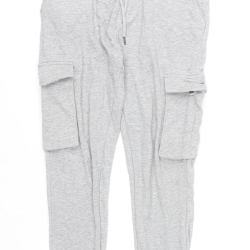 Tokyo Laundry Men's Grey Cargo Sweatpants Size S