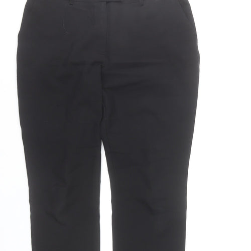 Dunnes Stores Women’s Black Stretch Slim Trousers Size 16