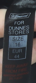 Dunnes Stores Women’s Black Stretch Slim Trousers Size 16