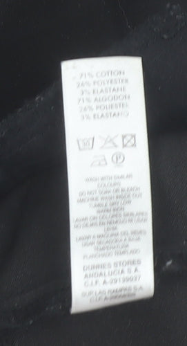 Savida Women's Black Skinny Jeans Size 10 Slim Fit Mid Rise Stretch
