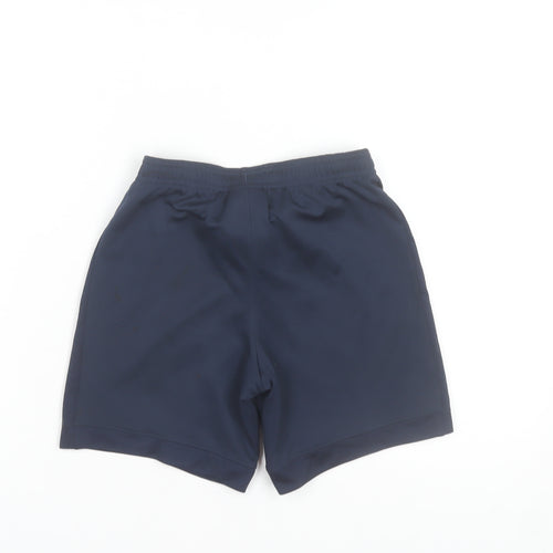 Nike Boys Navy Blue Dri-FIT Athletic Shorts Size S (128-137cm) Lightweight