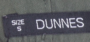 Dunnes Women’s Green Cropped Stretch Trousers Size S