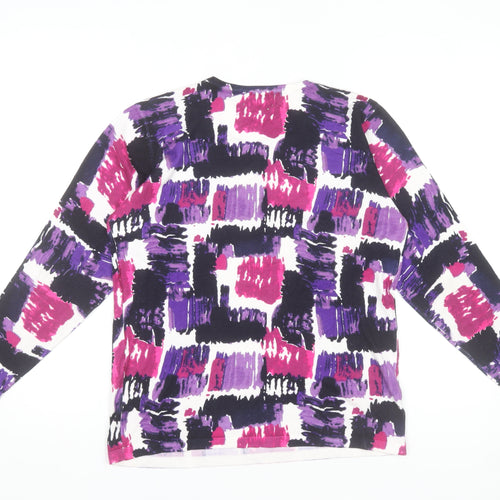 Gerard Womens Multicoloured Long Sleeve Pullover Jumper Size 10/12