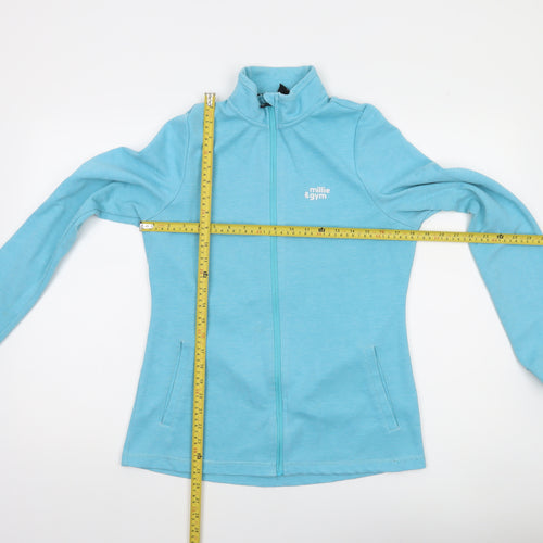 Millie & Gym Women's Blue Full Zip Lightweight Jacket XL