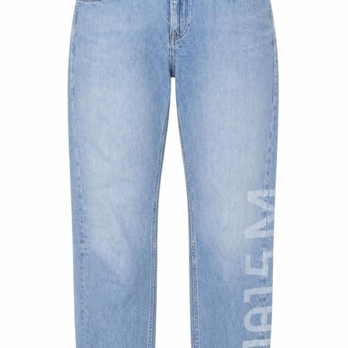 Scotch & Soda Womens Blue High Rise Straight Jeans Size 10