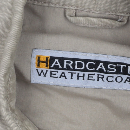 Hardcastle Weathercoats Men's Beige Cotton Full Zip Jacket M