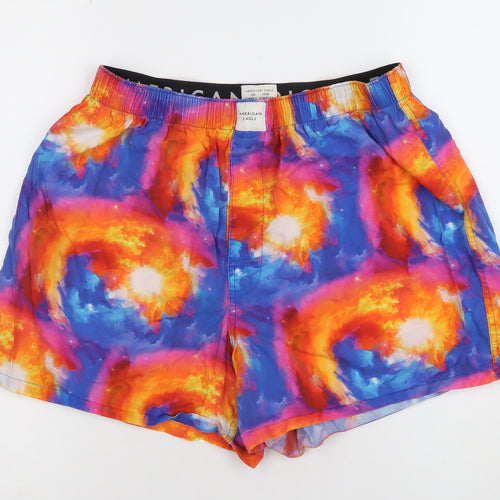 American Eagle Men’s Multicoloured Cotton Summer Shorts L 36in