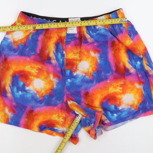 American Eagle Men’s Multicoloured Cotton Summer Shorts L 36in