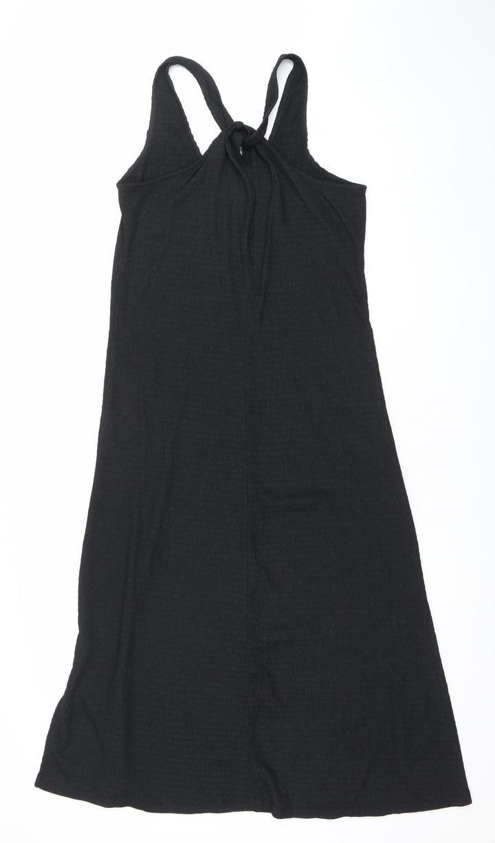 Dunnes Stores Women’s Black XS A-Line Jersey Sleeveless Dress