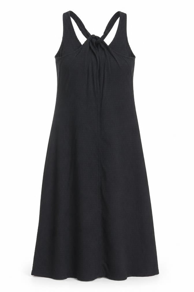 Dunnes Stores Women’s Black XS A-Line Jersey Sleeveless Dress