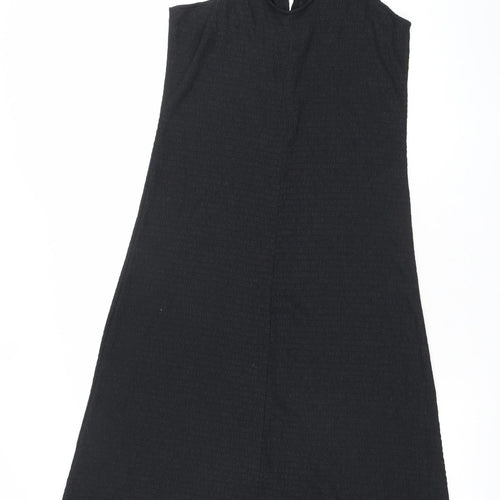 Dunnes Stores Women’s Black XS A-Line Jersey Sleeveless Dress