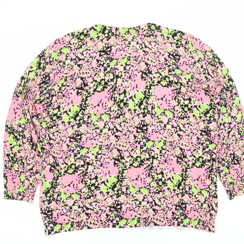 Contemporary Apt. 9 Edge Women's Multicoloured Floral Knit Cardigan XL