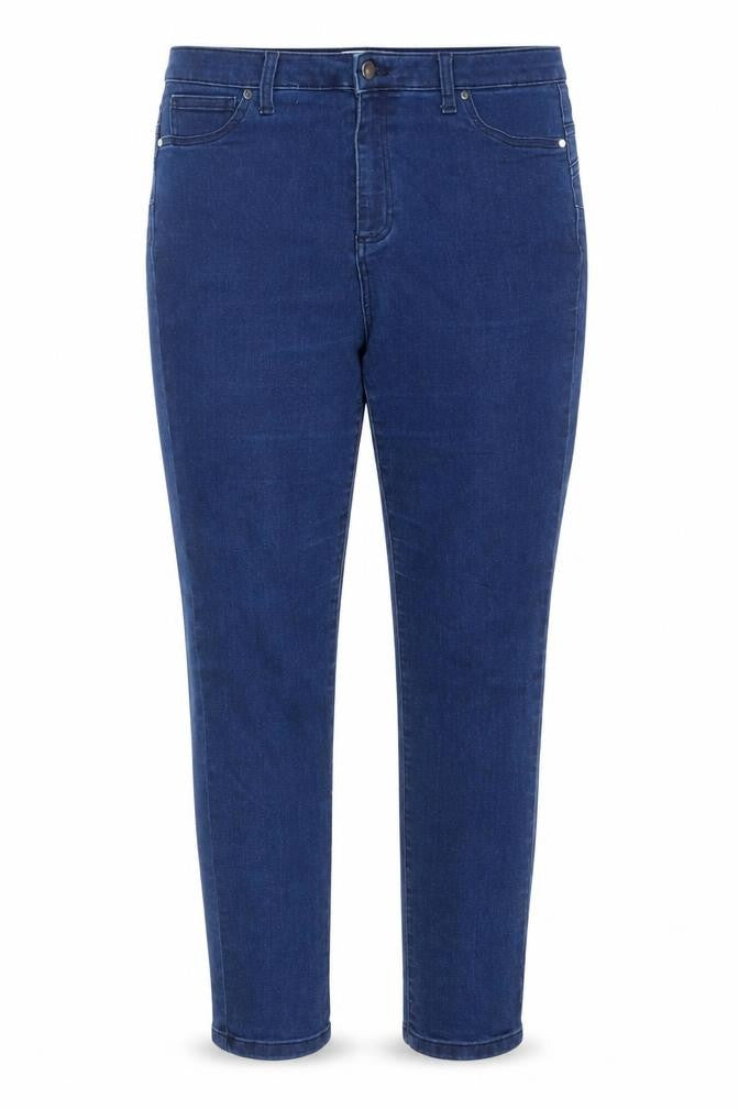 Gallery Women's Blue Skinny Jeans Size 16 Slim Fit Denim