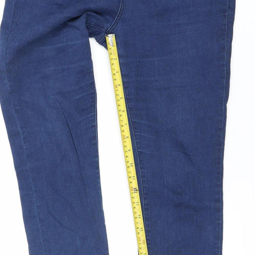 Gallery Women's Blue Skinny Jeans Size 16 Slim Fit Denim