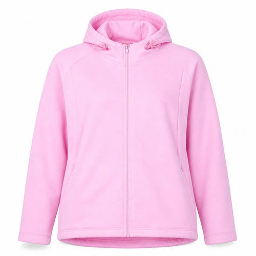 Dunnes Stores Women Bright Pink Full Zip Hoodie XL Polyester Blend