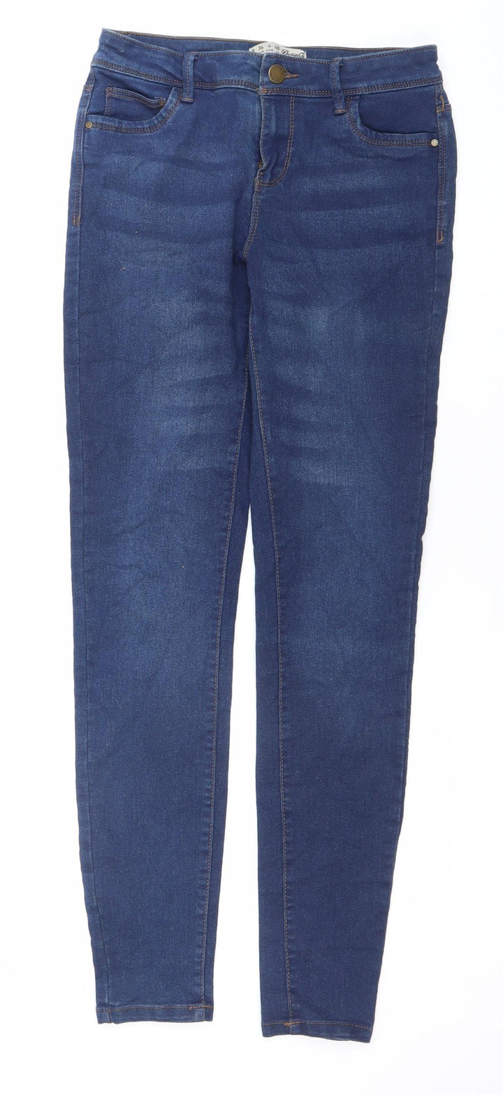 Denim Co Womens Blue Skinny Stretch Jeans Size 8