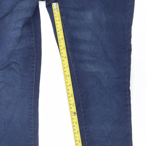 Denim Co Womens Blue Skinny Stretch Jeans Size 8