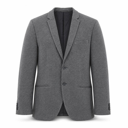 Jack & Jones Men's Grey Slim Fit Jersey Blazer Size 50
