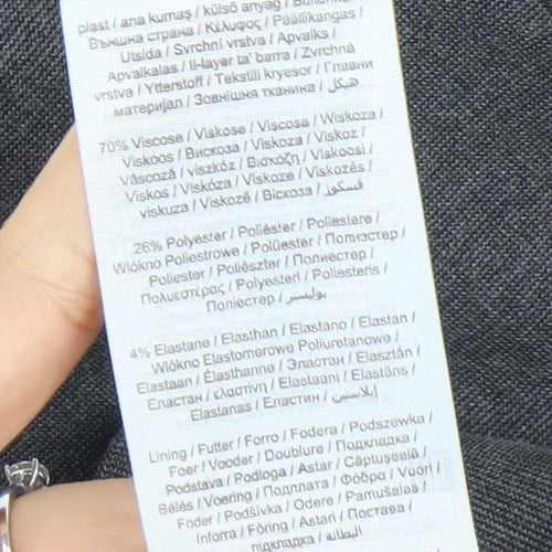 Jack & Jones Men's Grey Slim Fit Jersey Blazer Size 50