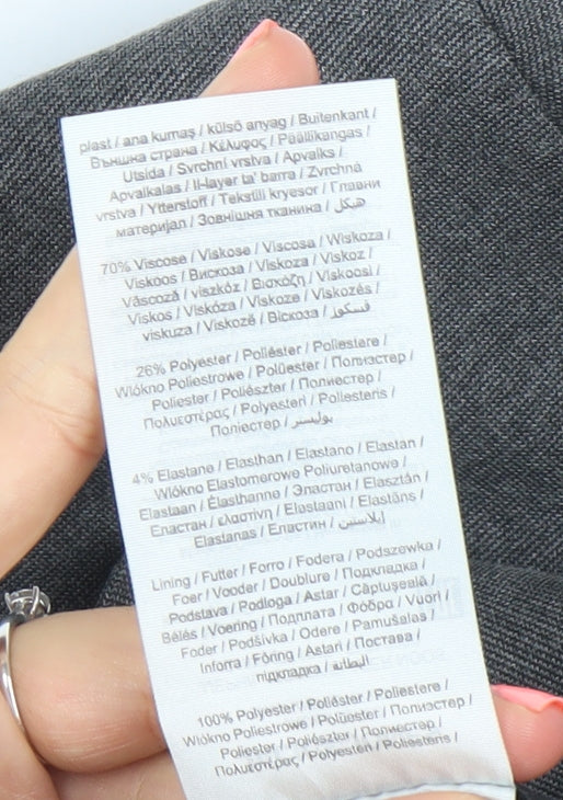 Jack & Jones Men's Grey Slim Fit Jersey Blazer Size 50