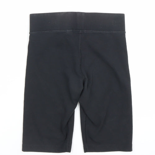 Nike Women's Black XS Biker Activewear Shorts Stretch Cotton