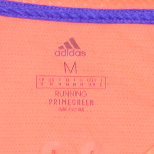 Adidas Men’s Orange Running T-Shirt Size M BMW Berlin Marathon Lightweight