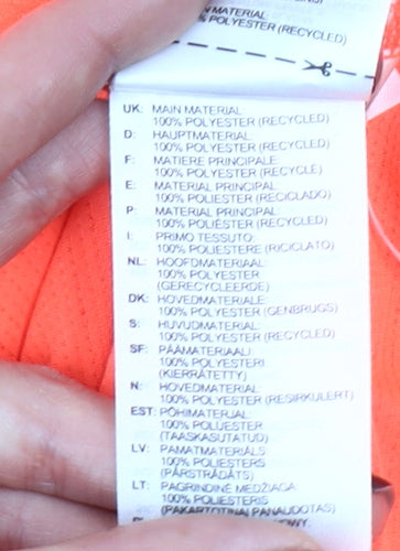 Adidas Men’s Orange Running T-Shirt Size M BMW Berlin Marathon Lightweight