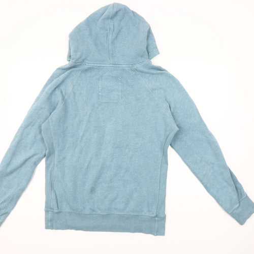 H&M L.O.G.G Women Blue Collegiate Sailing Pullover Hoodie Size M